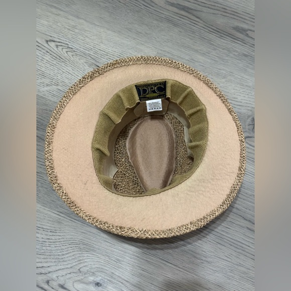 NEW Dorfman Pacific DPC Twisted Seagrass Safari Fedora Sun Hat Size S/M - Picture 5 of 7